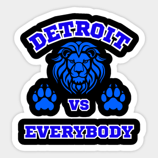 Detroit Vs Everybody Sticker